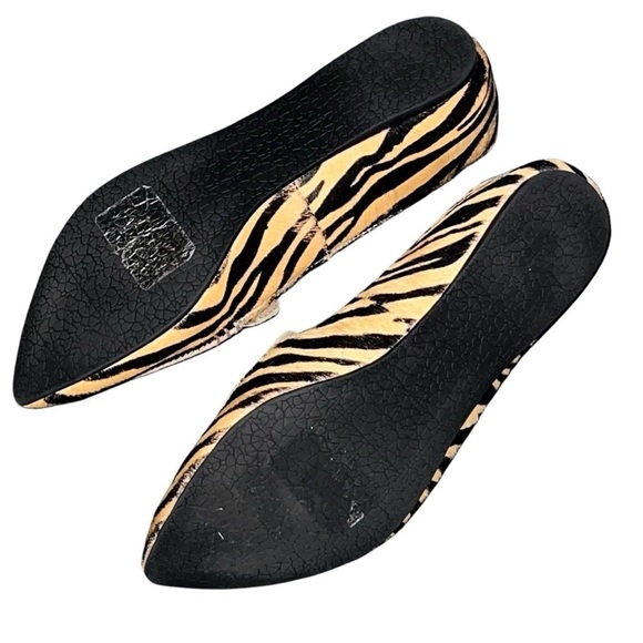 Steve Madden Cow Fur Suede Loafers Flats Shoes size 8.5 - Picture 4 of 6